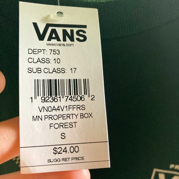 NWT Vans Shirt 🌊 - Picture 4 of 5